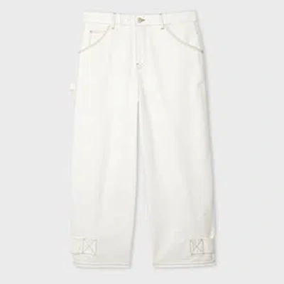 Ps By Paul Smith Women's White Denim Jeans