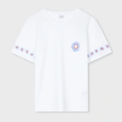 Ps By Paul Smith Ps Paul Smith Daisy T-shirt In White