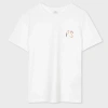 Ps By Paul Smith Womens Ps Swirl Logo T-shirt By Ps Paul Smith In White