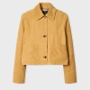 Ps By Paul Smith Button Pockets Jacket In Yellow