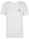 Ps By Paul Smith Womens Heart T-shirt In White
