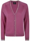 PS BY PAUL SMITH WOMENS KNITTED CARDIGAN BUTTON