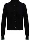 Ps By Paul Smith Contrasting-trim Cotton Cardigan In Blue