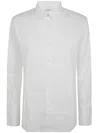 Ps By Paul Smith Ps Paul Smith Stretch Swirl Cuff Shirt In White