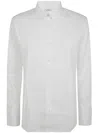 Ps By Paul Smith Ps Paul Smith Stretch Swirl Cuff Shirt In White