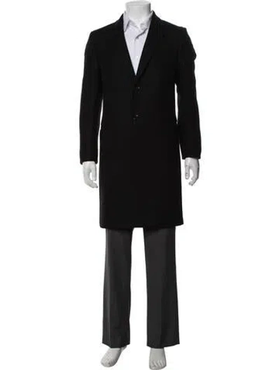 Pre-owned Ps By Paul Smith Wool Coat In Black