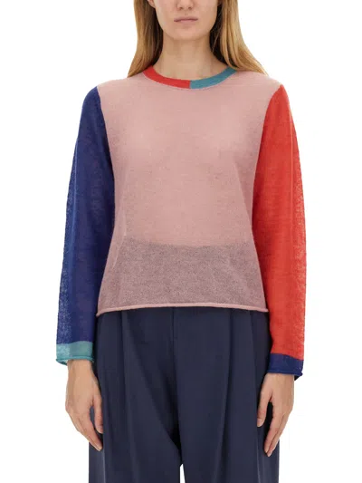 Ps By Paul Smith Wool Jersey. In Multicolour