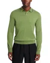 Ps By Paul Smith Ps Paul Smith Long Sleeve Tipped Wool Polo Sweater In Multi