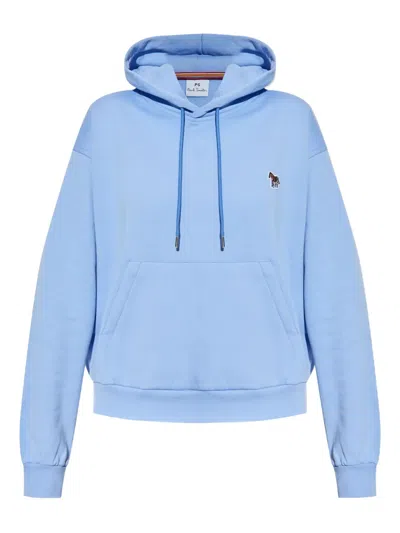 Ps By Paul Smith Zebra-embroidered Hoodie