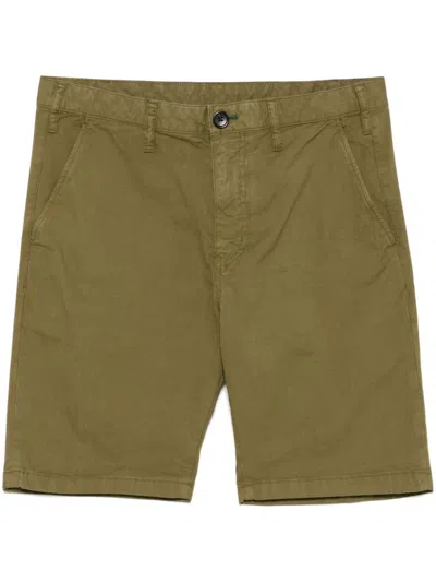 Ps By Paul Smith Shorts Mit Zebra-stickerei In Grün