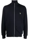 Ps By Paul Smith Zebra Logo Cotton Sweatshirt In Black