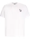 Ps By Paul Smith Zebra-logo T-shirt In White