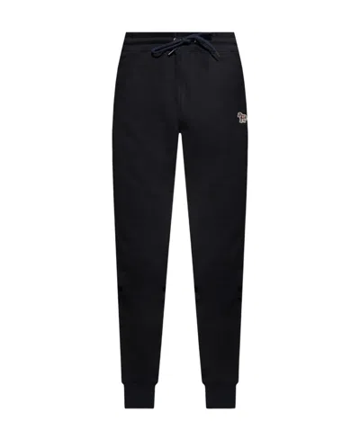 Ps By Paul Smith Zebra-logo Track Pants In Black