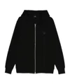 Ps By Paul Smith Zebra-motif Hoodie In Black
