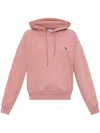 Ps By Paul Smith Zebra-motif Hoodie In Rosa