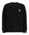 Ps By Paul Smith Ps Paul Smith Mens Reg Fit Sweatshirt Man Sweatshirt Midnight Blue Size S Organic Cotton In Black