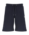 Ps By Paul Smith Zebra-patch Organic-cotton Track Shorts In Black