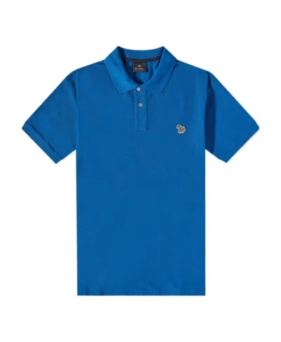Ps By Paul Smith Zebra-patch Polo Shirt
