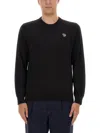 Ps By Paul Smith Ps Paul Smith Mens Reg Fit Sweatshirt Man Sweatshirt Midnight Blue Size S Organic Cotton In Multi