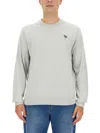 Ps By Paul Smith Ps Paul Smith Zebra Patch Shirt In Grey