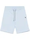 Ps By Paul Smith Shorts Mit Zebra-patch In Blau