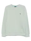 Ps By Paul Smith Zebra Icon Logo Sweatshirt In Green