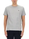 Ps By Paul Smith Regular Fit T-shirt In Gray
