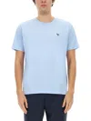 Ps By Paul Smith Zebra Patch T-shirt In Azure