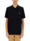 Ps By Paul Smith Ps Paul Smith Man Polo Shirt Midnight Blue Size S Organic Cotton In Black