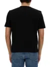 Ps By Paul Smith Ps Paul Smith Zebra Print T-shirt In Black