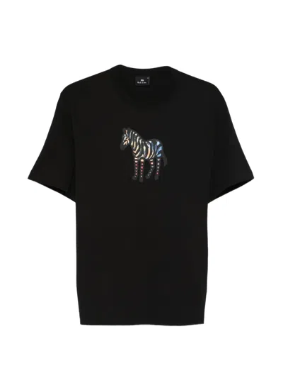 PS BY PAUL SMITH ZEBRA-PRINT T-SHIRT