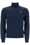 Ps By Paul Smith Zebra Striped In Very Dark Navy (blue)