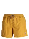 Ps By Paul Smith Paul Smith Swim Shorts With Zebra Logo In Yellow