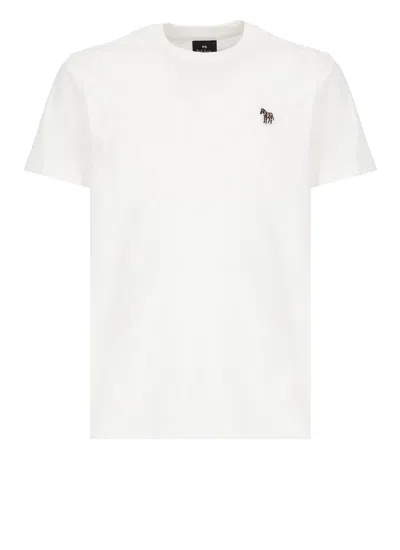 Ps By Paul Smith Zebra T-shirt In White