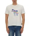 Ps By Paul Smith Ps Paul Smith Zebra Print T Shirt