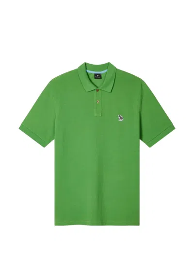 Ps By Paul Smith Ps Paul Smith Logo Cotton Polo Shirt In Pink