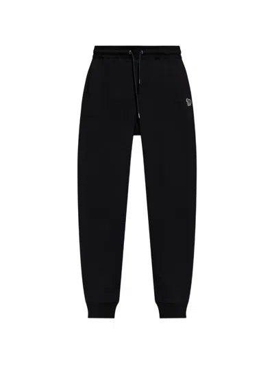 Ps By Paul Smith Ps Paul Smith Zebra Patch Joggers In Black
