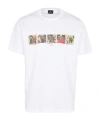 Ps By Paul Smith Zebras Organic Cotton T-shirt In White