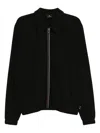 Ps By Paul Smith Zip-front Jacket In Black