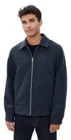 Ps By Paul Smith Zip Jacket Inky Blue In Blue
