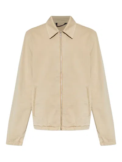 Ps By Paul Smith Zip Jacket In Neutral