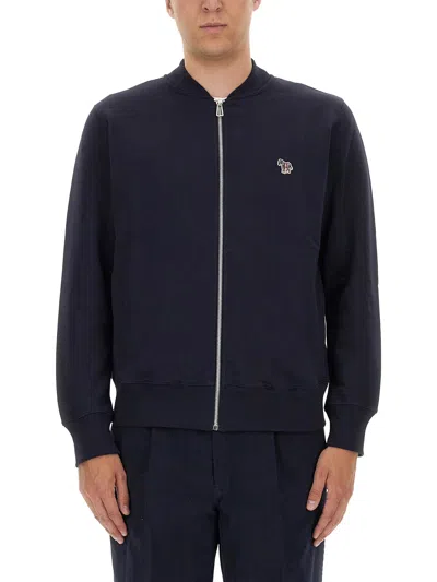 PS BY PAUL SMITH ZIP SWEATSHIRT.