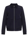 Ps By Paul Smith Zip-up Jacket In Blue