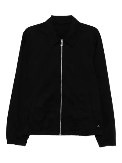 Ps By Paul Smith Zip-up Jacket In Black