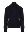 Ps By Paul Smith Ps Paul Smith Wool Bomber Jacket In Black