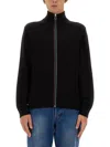 Ps By Paul Smith Ps Paul Smith Sweatshirt With Stand-up Collar In Black