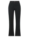 Ps. Don't Forget Me Woman Pants Black Size 30 Cotton, Elastane