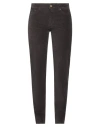 Ps. Don't Forget Me Woman Pants Dark Brown Size 28 Cotton, Viscose, Elastane