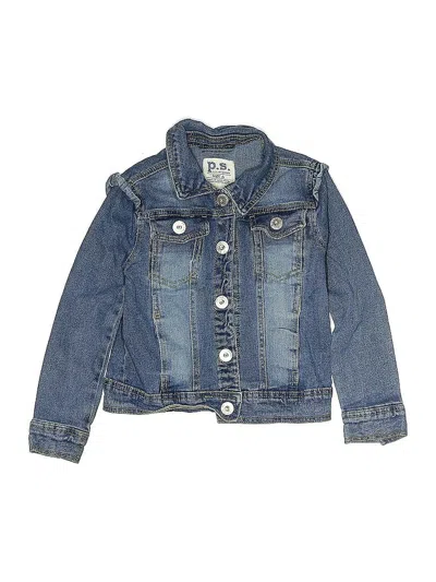 Pre-owned P.s. From Aeropostale Kids' Denim Jacket In Blue