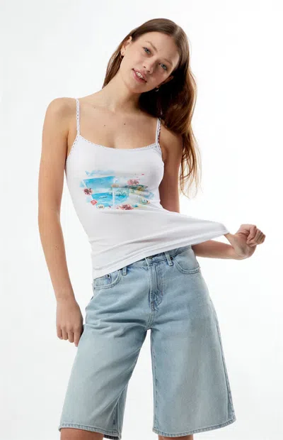 Ps / La Women's Destination Tank Top In White